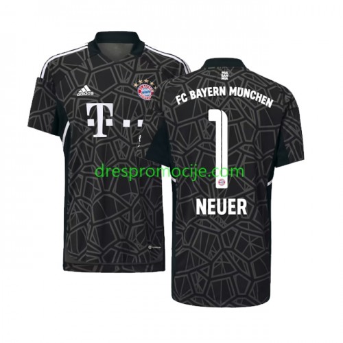 Bayern München Manuel Neuer 1 Dres Golmanski Gostujući 2022/2023 Kratkih Rukava Bayern München Manuel Neuer 1 Dres Golmanski Gostujući 2022/2023 Kratkih Rukava